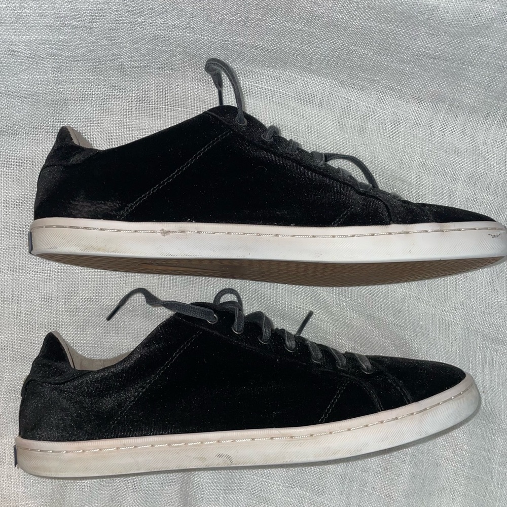 Cole Haan Black Velvet Sneakers 10.5 W09756 - Picture 3 of 16